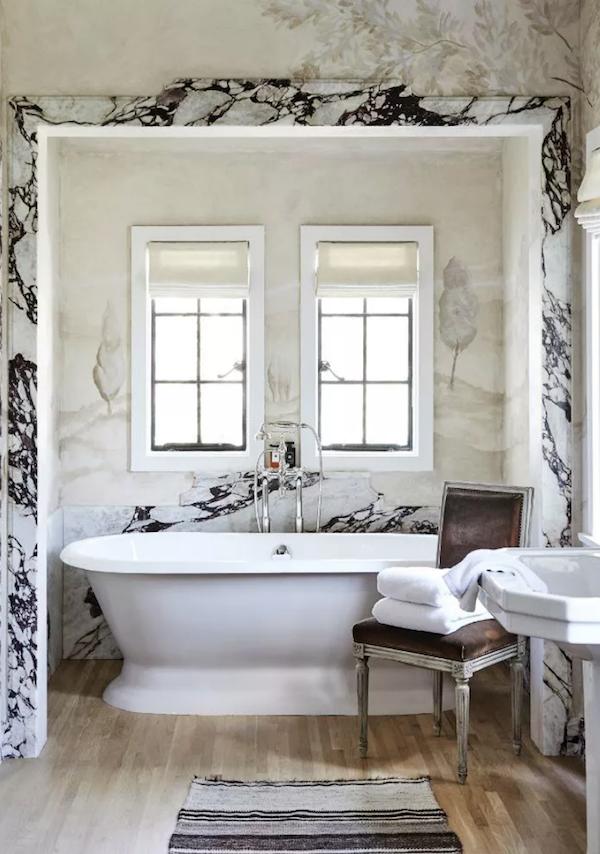 Bathroom Inspo via Simply Grove