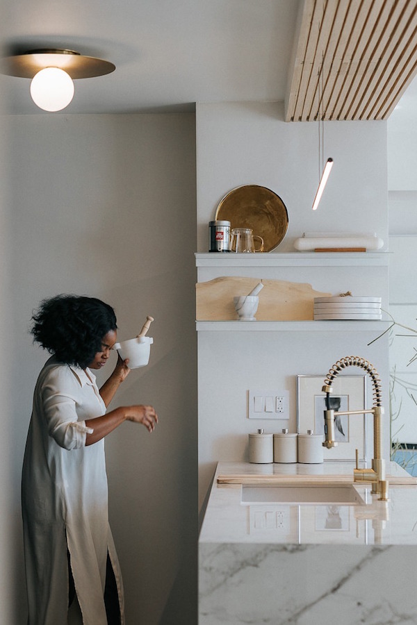 Kitchen renovation via Simply Grove